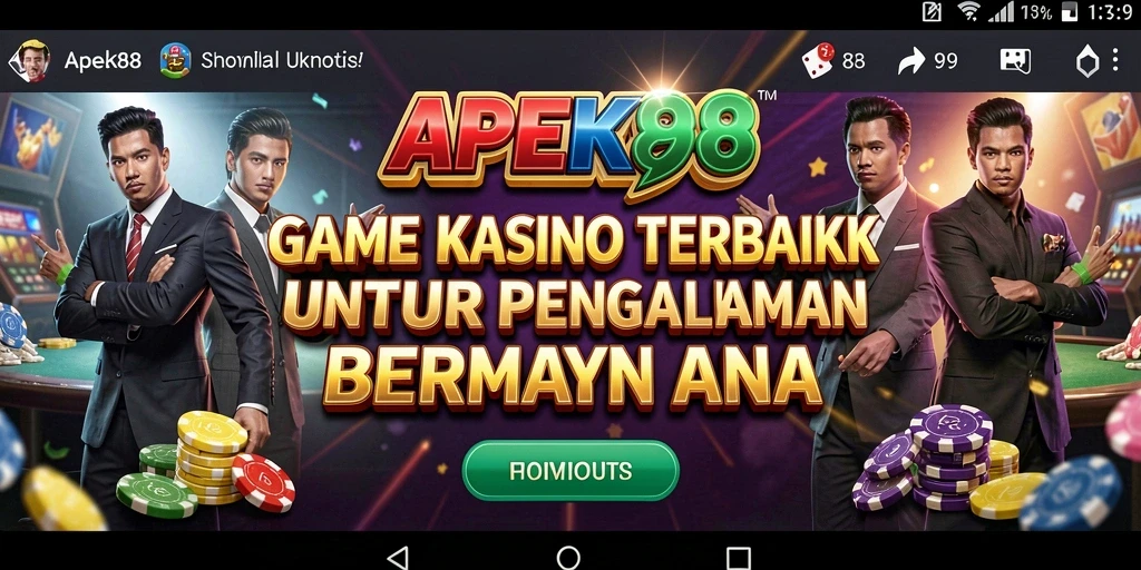 Screenshot gameplay APEK88 menampilkan aksi mendebarkan permainan Kasino.