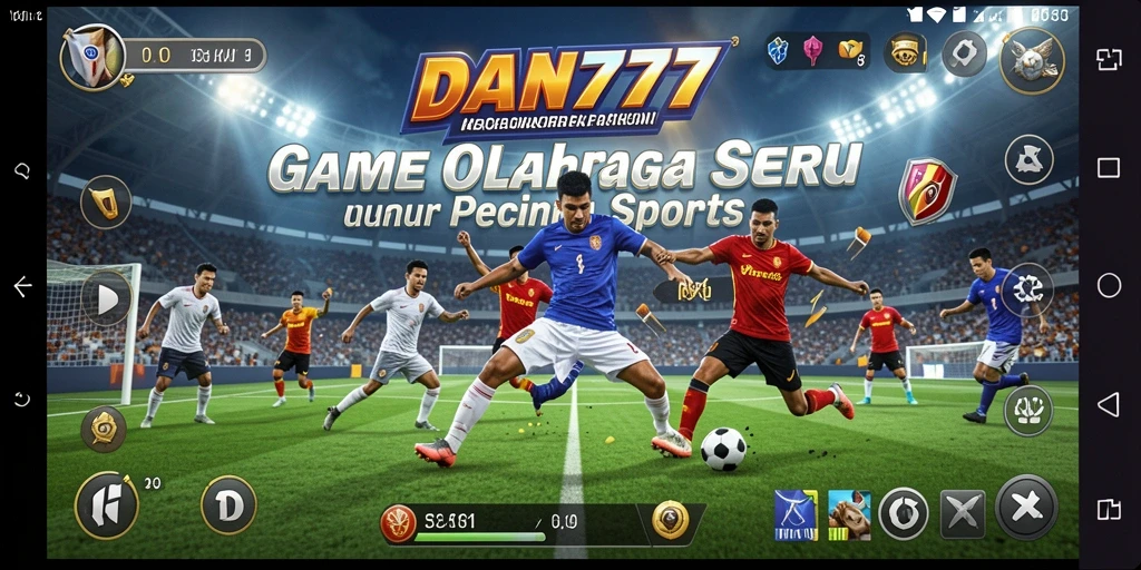 Tampilan gameplay seru dari DAN777 dalam pertandingan olahraga.