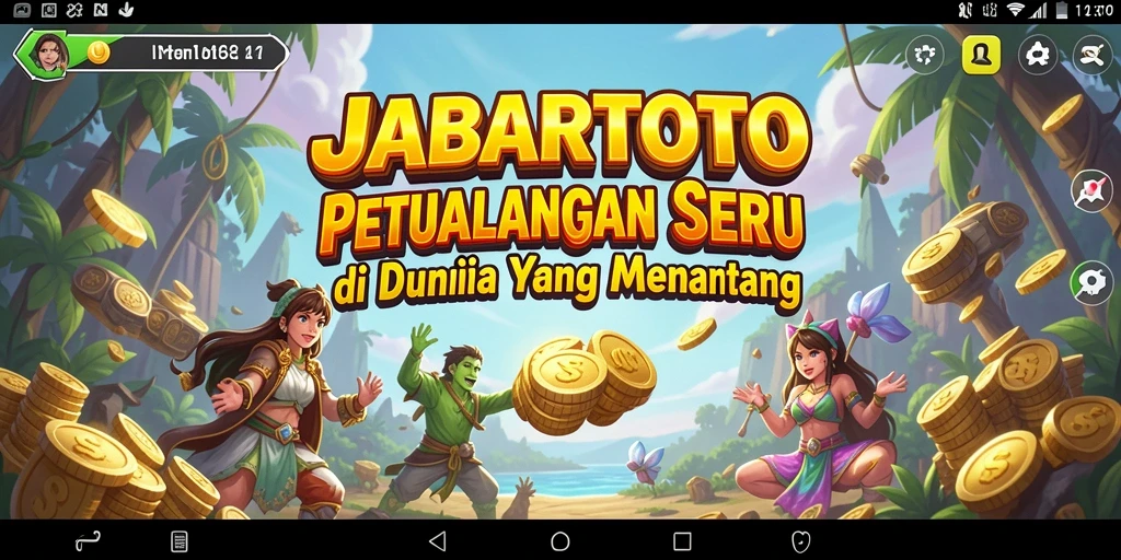 Screenshot gameplay JABARTOTO menampilkan petualangan yang mendebarkan.
