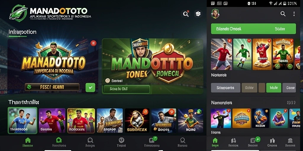 Tampilan gameplay Sportsbook MANADOTOTO yang menarik dan informatif.