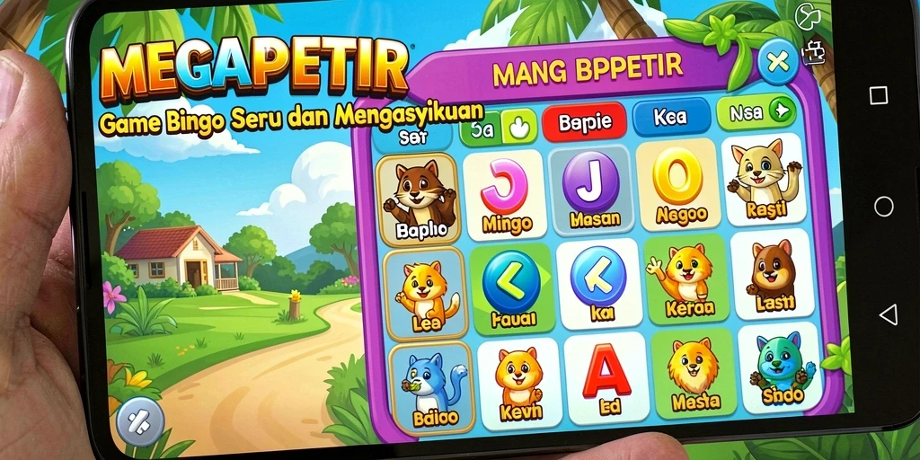 Tangkap momen seru bermain Bingo di MEGAPETIR.