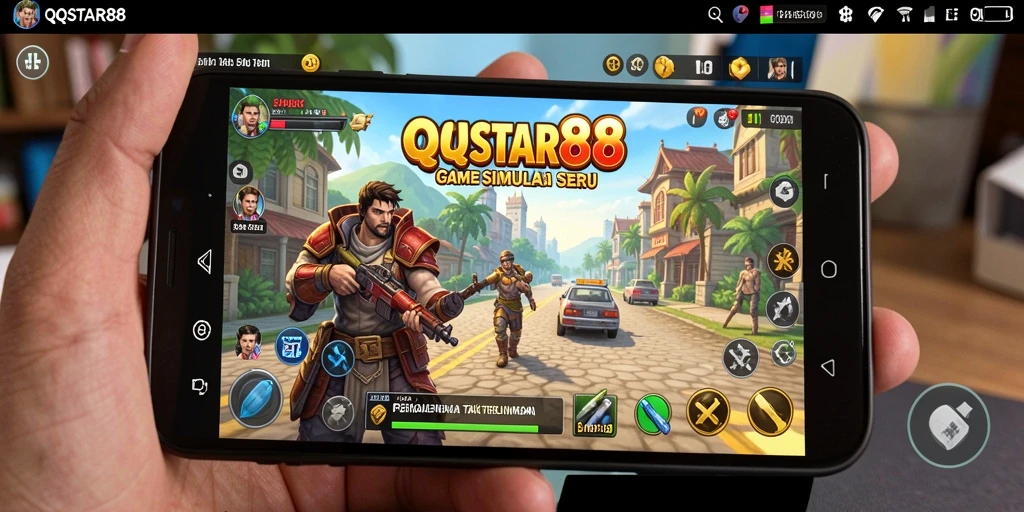 Tampilan gameplay menarik dan interaktif dari QQSTAR88.