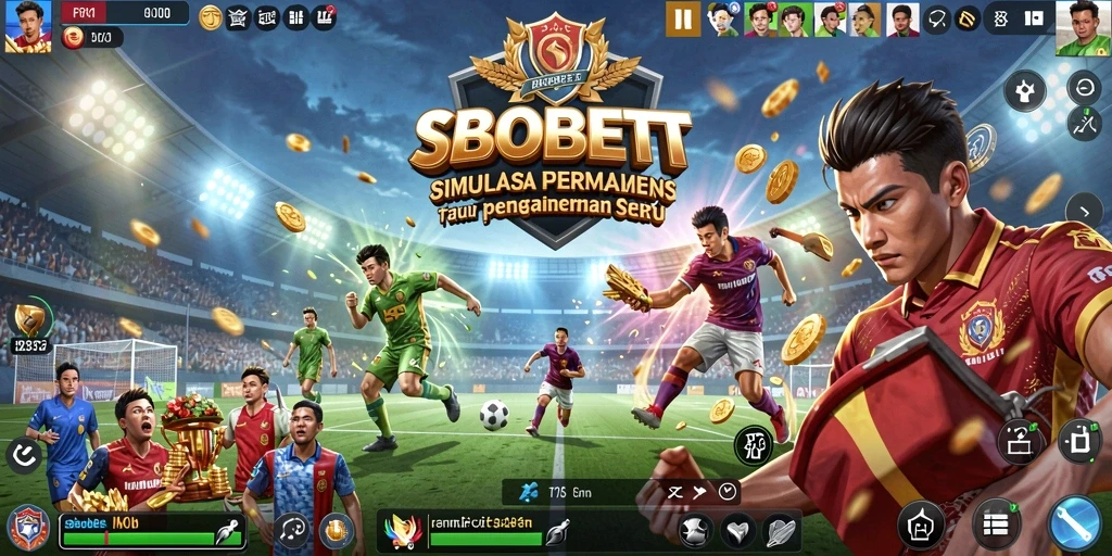 Tampilan menawan dari gameplay Simulation SBOBET yang seru dan menarik.