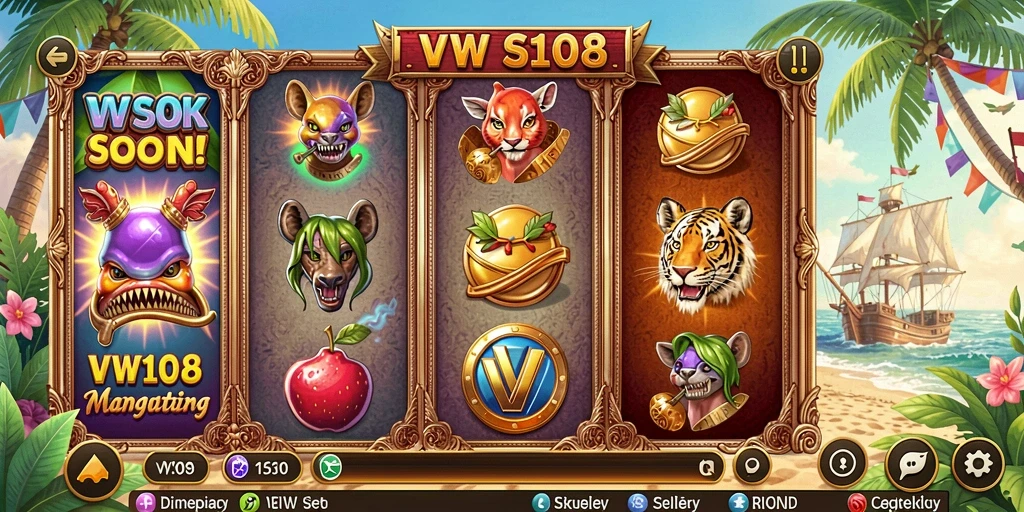 Tampilan gameplay VW108 yang memukau dan menghibur.